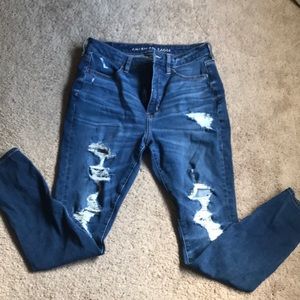 Cozy, Comfy Everyday Ripped Jeans!